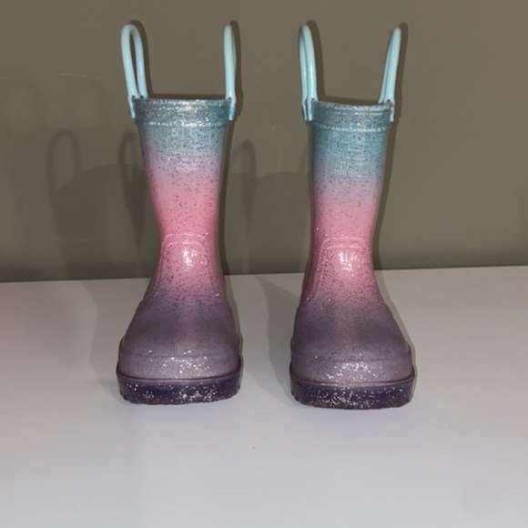 Sparkle rain boots 6T - Picture 2 of 2